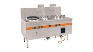 單頭炒爐連蒸爐